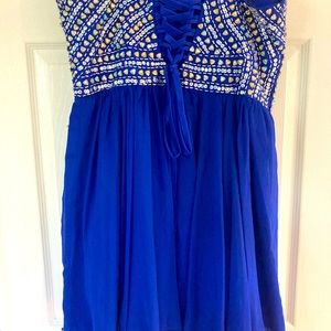 Electric Blue fits size 10-14